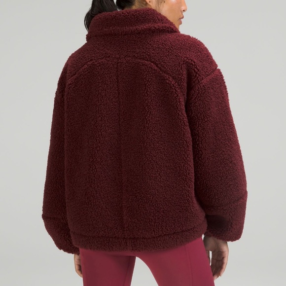 Lululemon Cinchable Fleece Zip Up RDMR - Picture 3 of 6